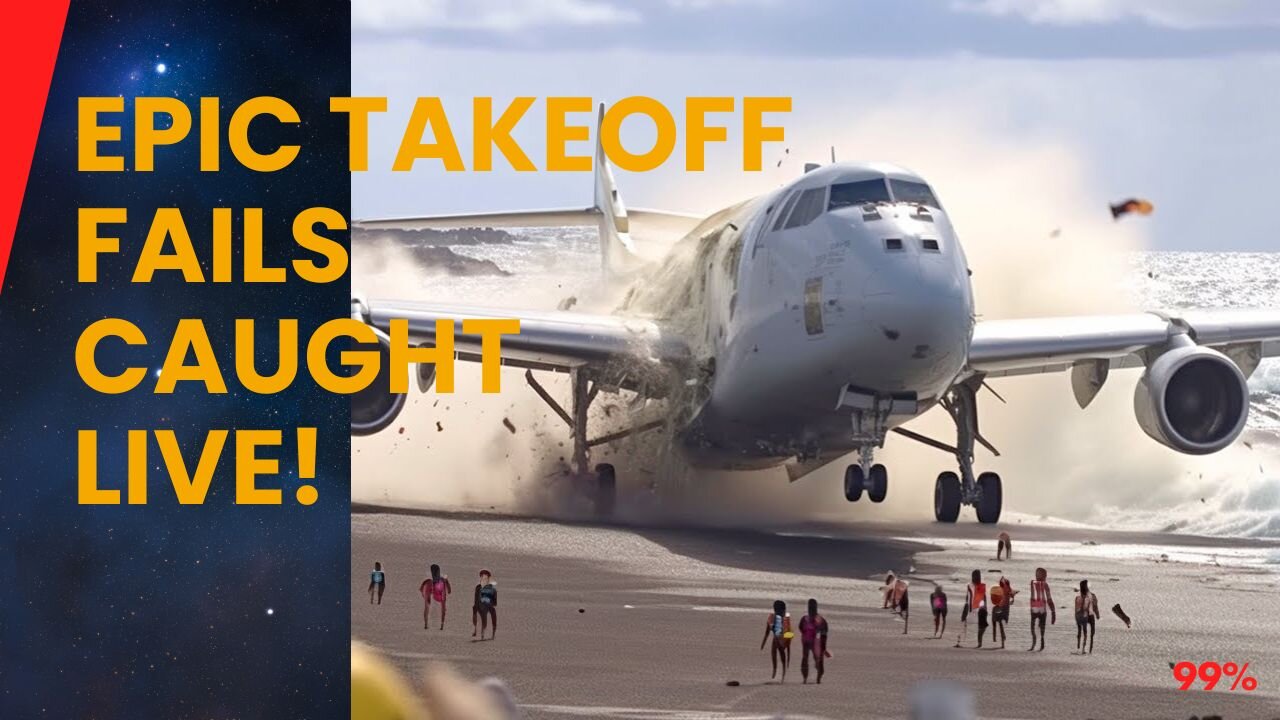10 Shocking Plane Takeoff Disasters Caught on Camera