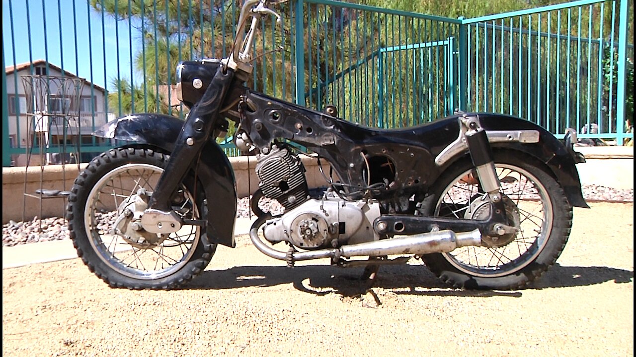 Moto-Dori EP001: 1964 Honda Benly Unrestored Walkaround Motorcycle