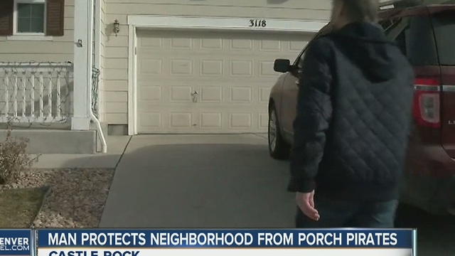 Man launches package watchdog service to fight back against porch pirates