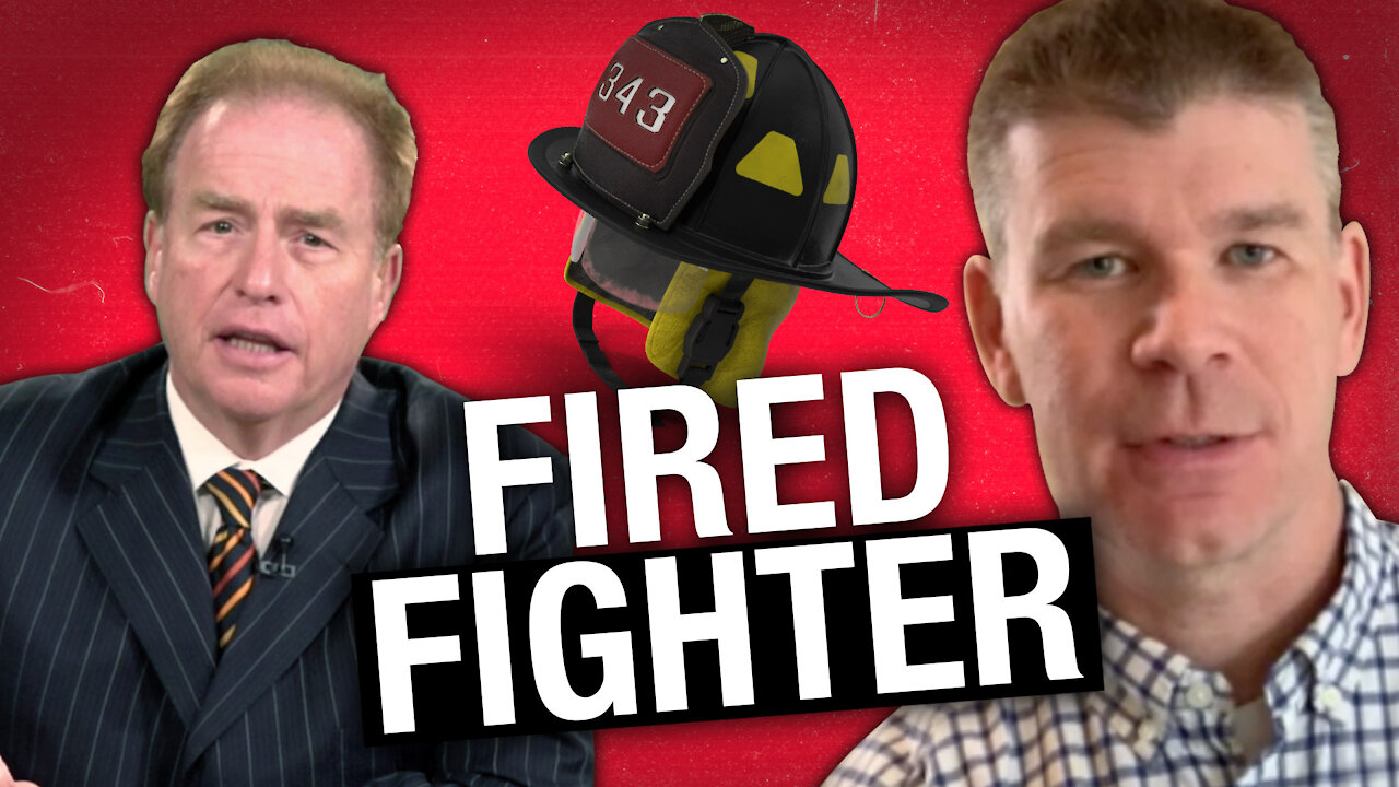 'Fired' fighter: From 'frontline hero' to 'insubordinate zero' for not disclosing vax status