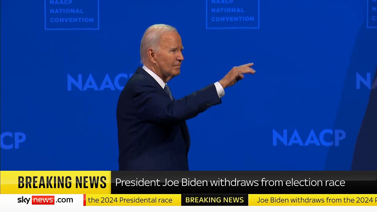 Joe Biden has pulled out of the 2024 presidential race