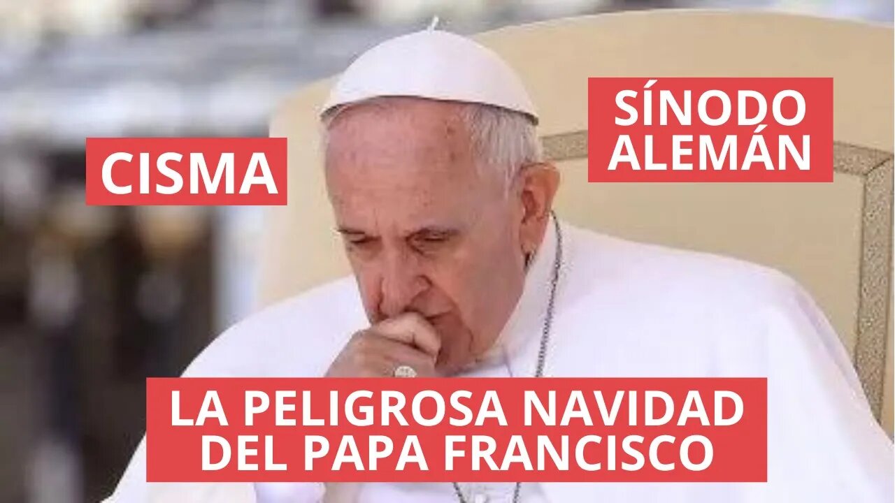 La peligrosa Navidad del Papa Francisco