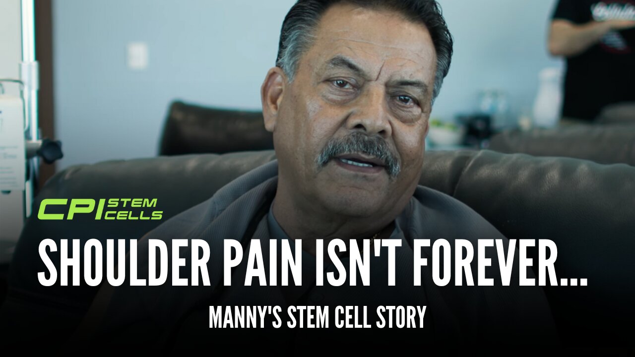 Shoulder Pain Isn't Forever... Manny's Stem Cell Story