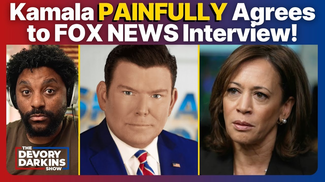 Kamala PAINFULLY Agrees to FOX NEWS Interview