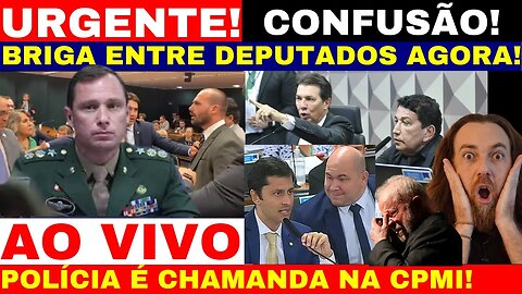 AO VIVO CONFUSÃO TOMA CONTA DA CPMI E POLÍCIA LEGISLATIVA É CHAMADA PARA INVESTIGAR CRIME NA HORA!