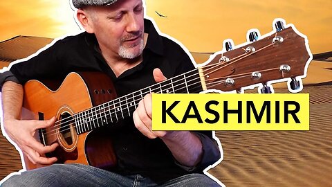 "Kashmir" - Fingerstyle Guitar - Adam Rafferty (Led Zeppelin)