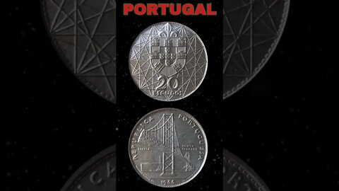 Portugal 20 Escudos 1966. #shorts #coinnotesz #viral