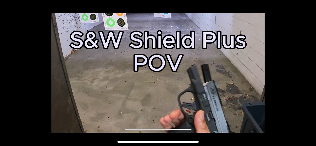 S&W Shield Plus 9mm POV #shorts #insta360go3s #pov