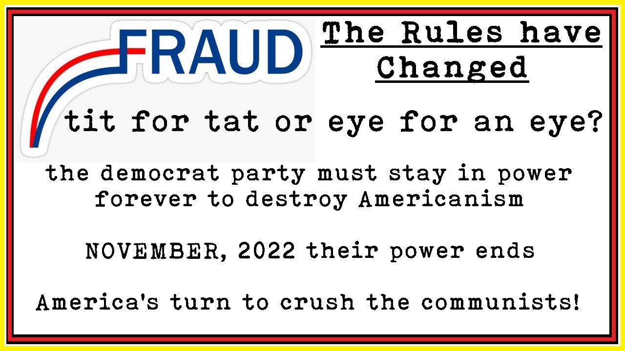 November 2022 the Rules have Changed