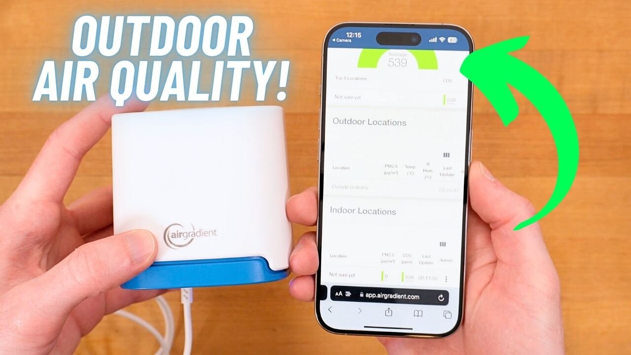 AirGradient Outdoor Air Quality Monitor REVIEW! // BEST Outdoor Air Quality Monitor?