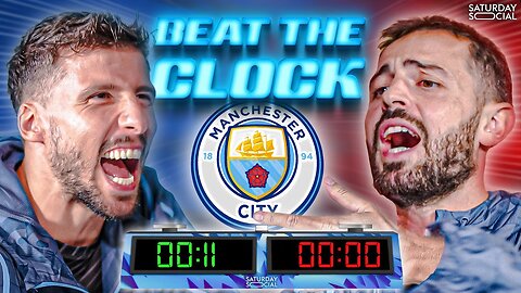 🤯 HEATED: Ruben Dias vs. Bernardo Silva | Beat The Clock