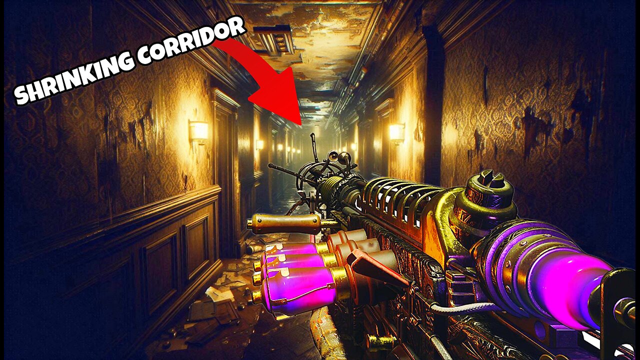 SHRINKING CORRIDOR ( BO3 CUSTOM ZOMBIES )