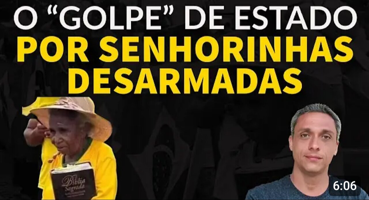 Brazil goes down in history as the first country that had a "Coup" by unarmed ladies with the flag and bible in their hands... that's why the STF ministers are the most hated in the country...