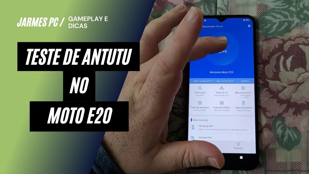 Decepcionante, Teste de Antutu no Moto E20 [Motorola]