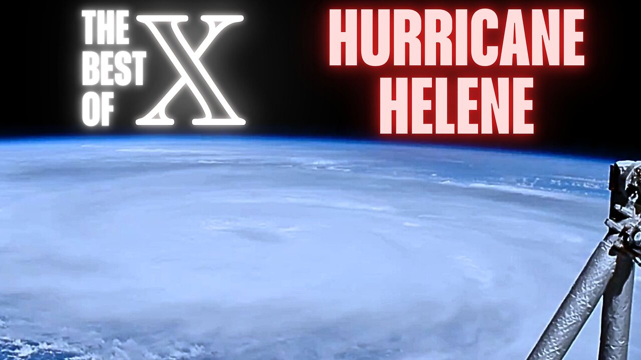 Hurricane Helene UPDATE! Best of X News with vince tagliavia