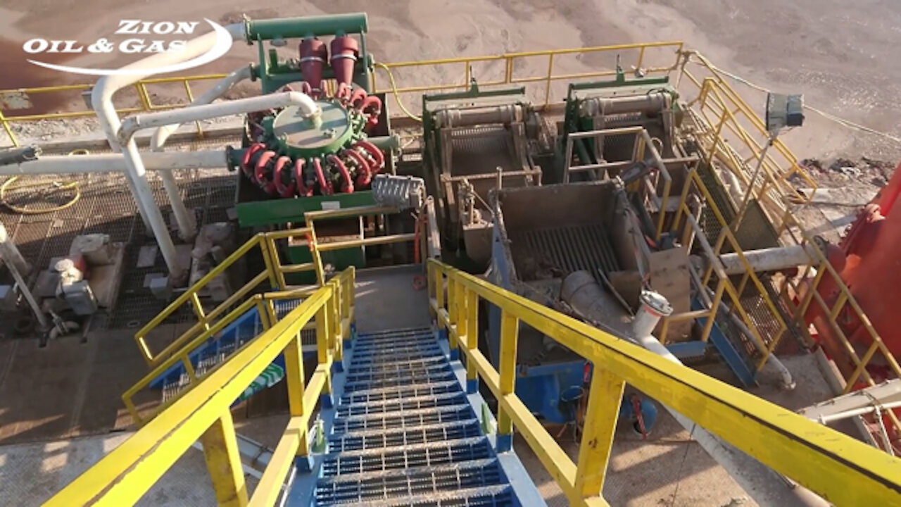 On The Zion Oil And Gas Drilling Rig