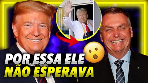 "Inacreditável! Donald Trump no McDonald's e Bolsonaro será presidente em 2026?