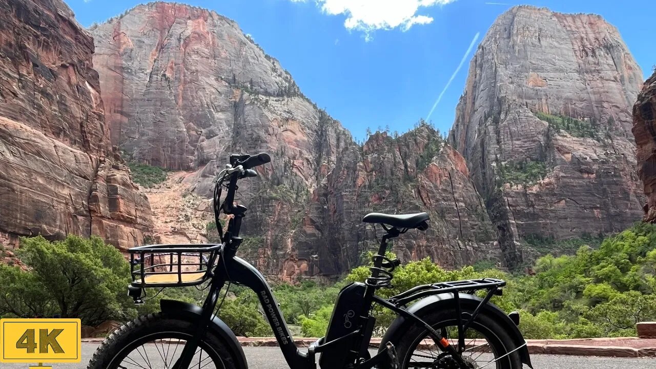 Zion Canyon Scenic Complete Route | E-Bike 4K | May 2023 | Ep.9