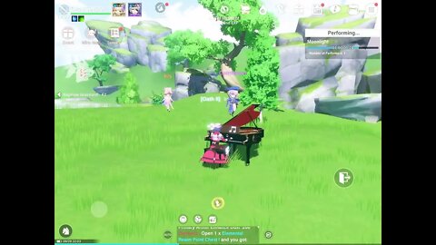 In Neverland you can play the piano