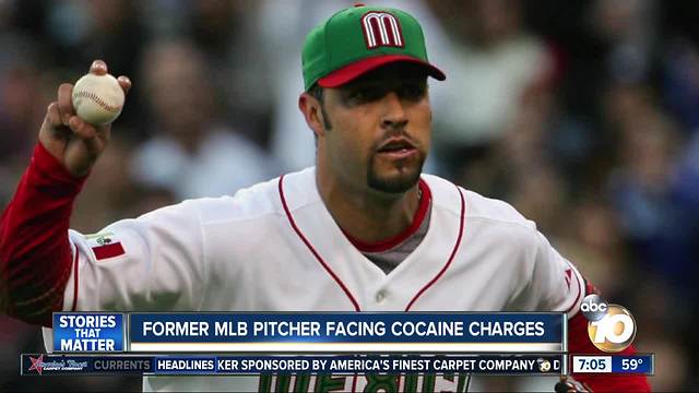 Ex-MLB pitcher faces drug charges in San Diego