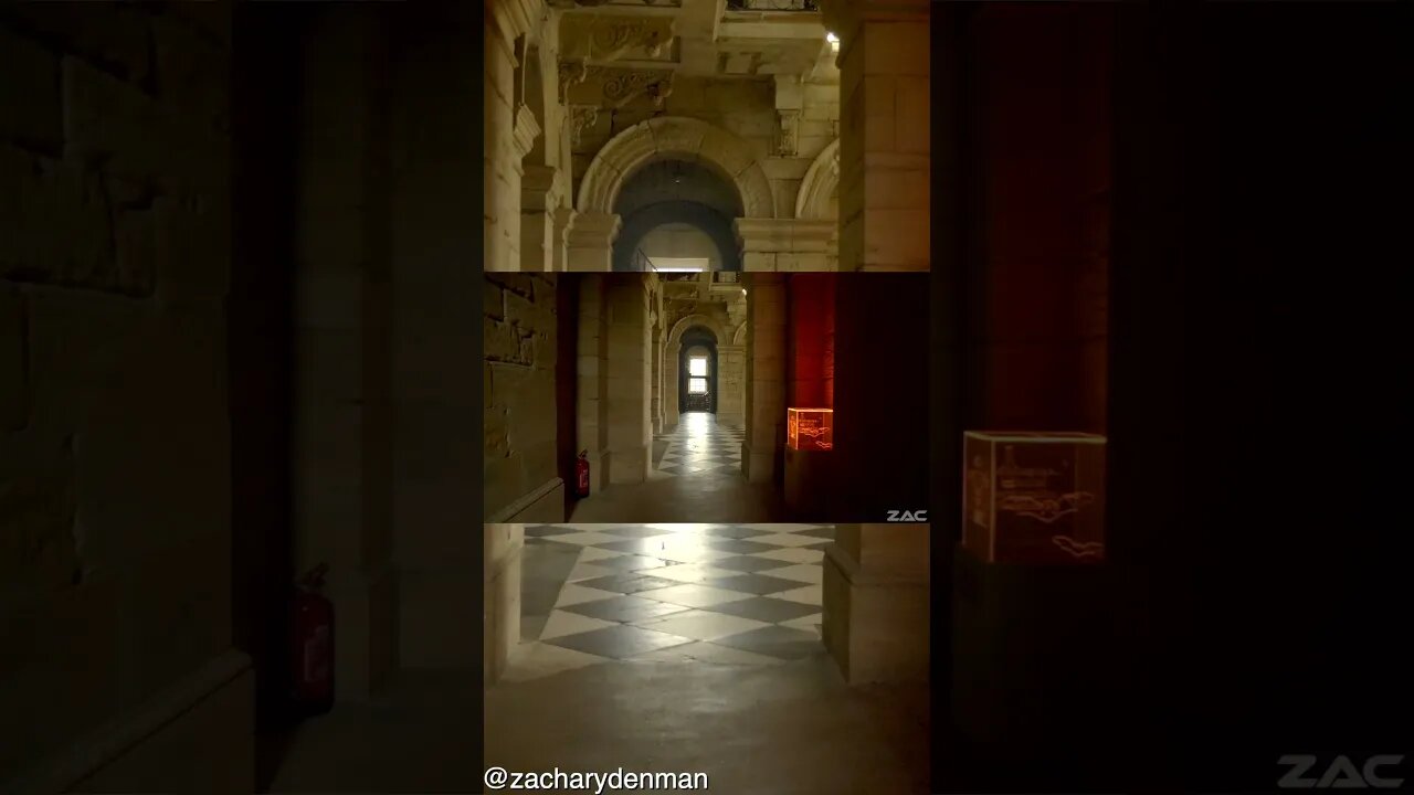 The symmetry of Seaton Delaval Hall appears to display perfectly aligned geometry in so many ways..