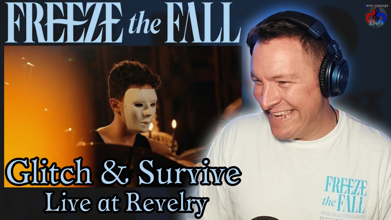 Freeze the Fall 🇨🇦 Glitch & The Warning "Survive" cover | Live at Revelry | DaneBramage Rocks Reacts