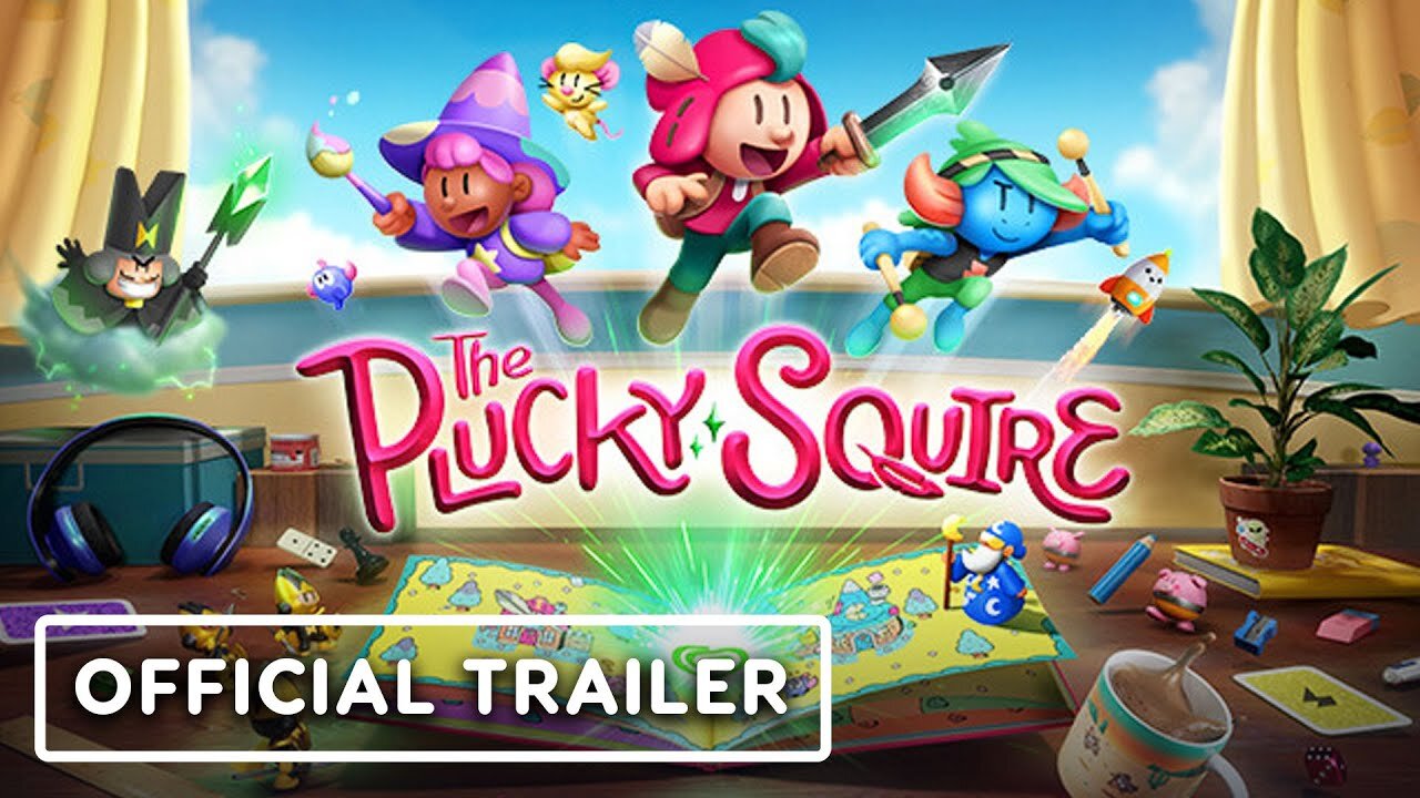 The Plucky Squire - Official Sneak Peek: Rocket Ride Gameplay Trailer