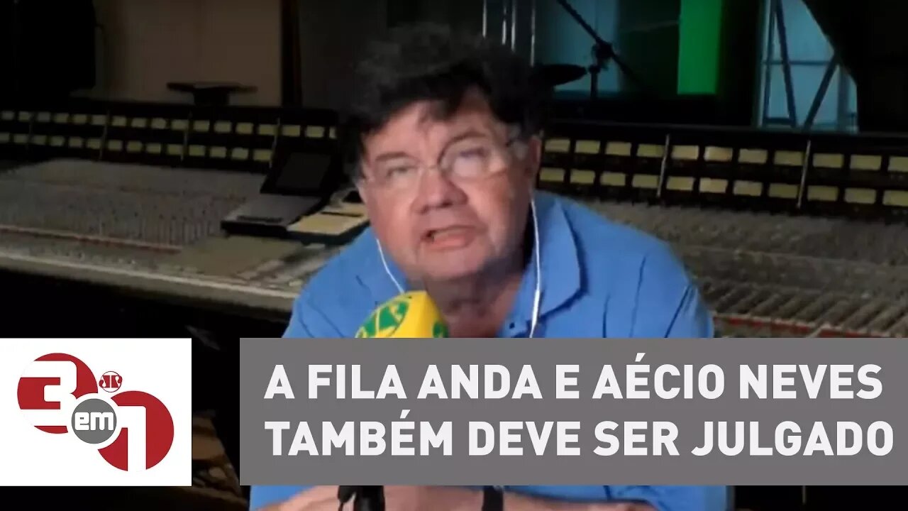 Marcelo Madureira: "A fila anda e Aécio Neves também deve ser julgado"