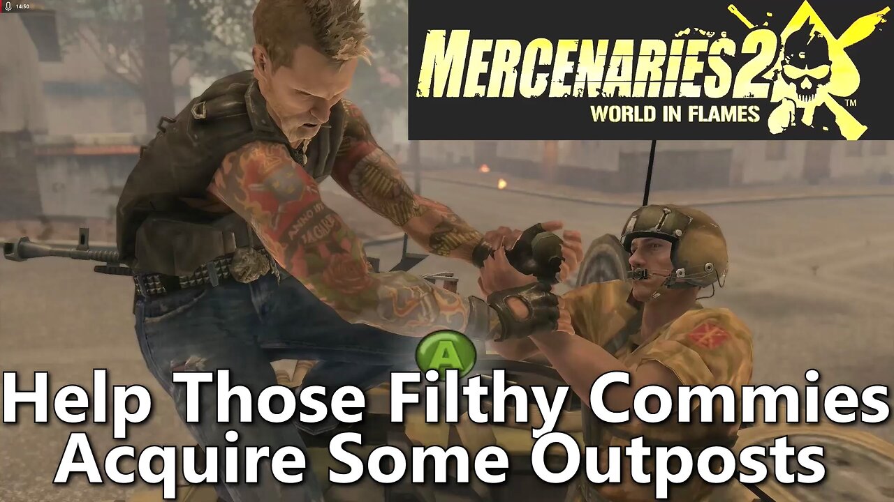 Mercenaries 2: World in Flames- PC- 4k/60- Terrible Port!- Acquire P.L.A.V. Outposts