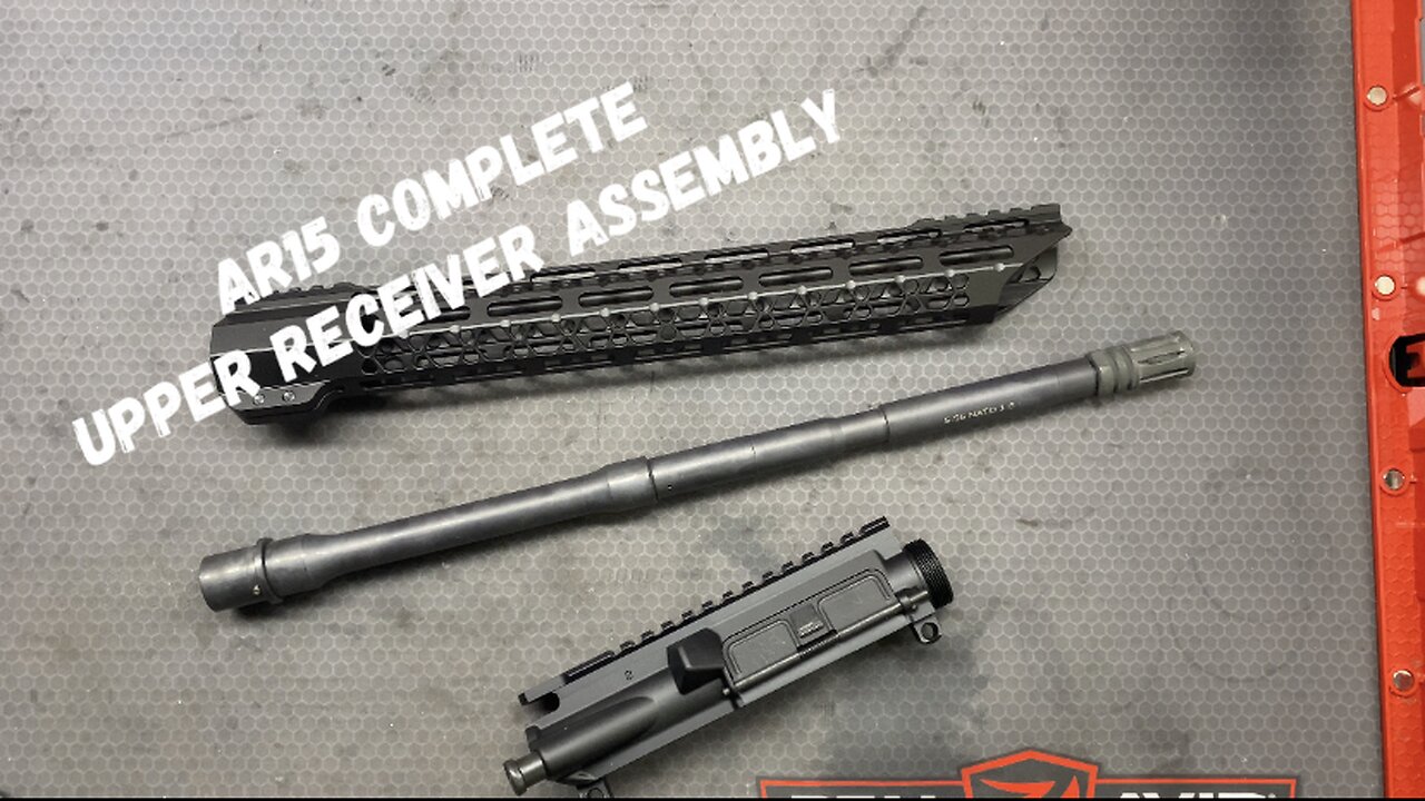 AR15 upper receiver complete assembly