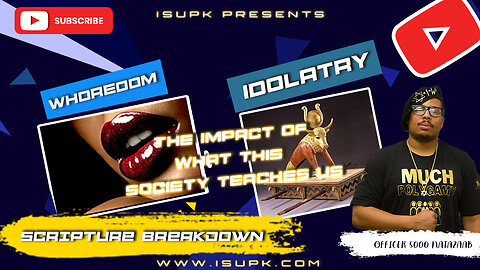 The Detrimental Impact of Idolatry and Whoredom on society - Isupk