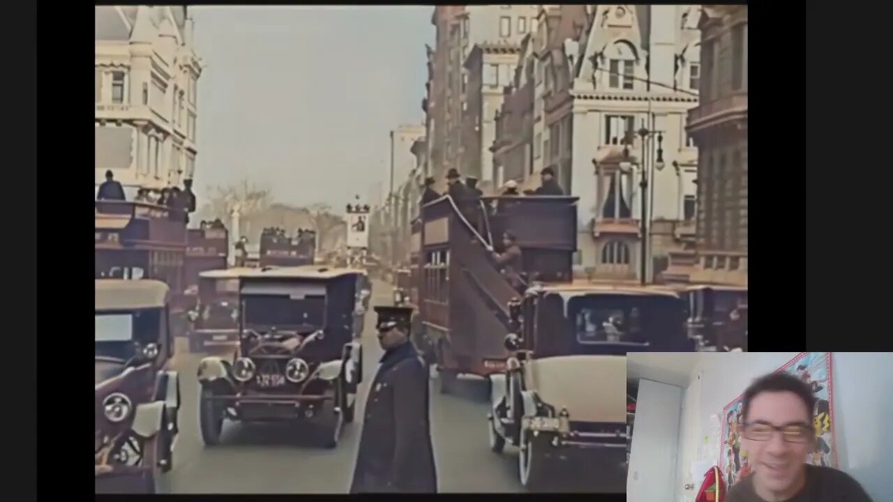 Time Travel in 1920 AROUND THE WORLD Reaction