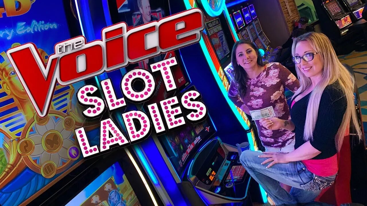 Do the Slot Ladies Have What It Takes? 🎤Will They Win the Voice?!