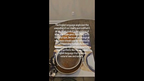 The undoing of what was made good.