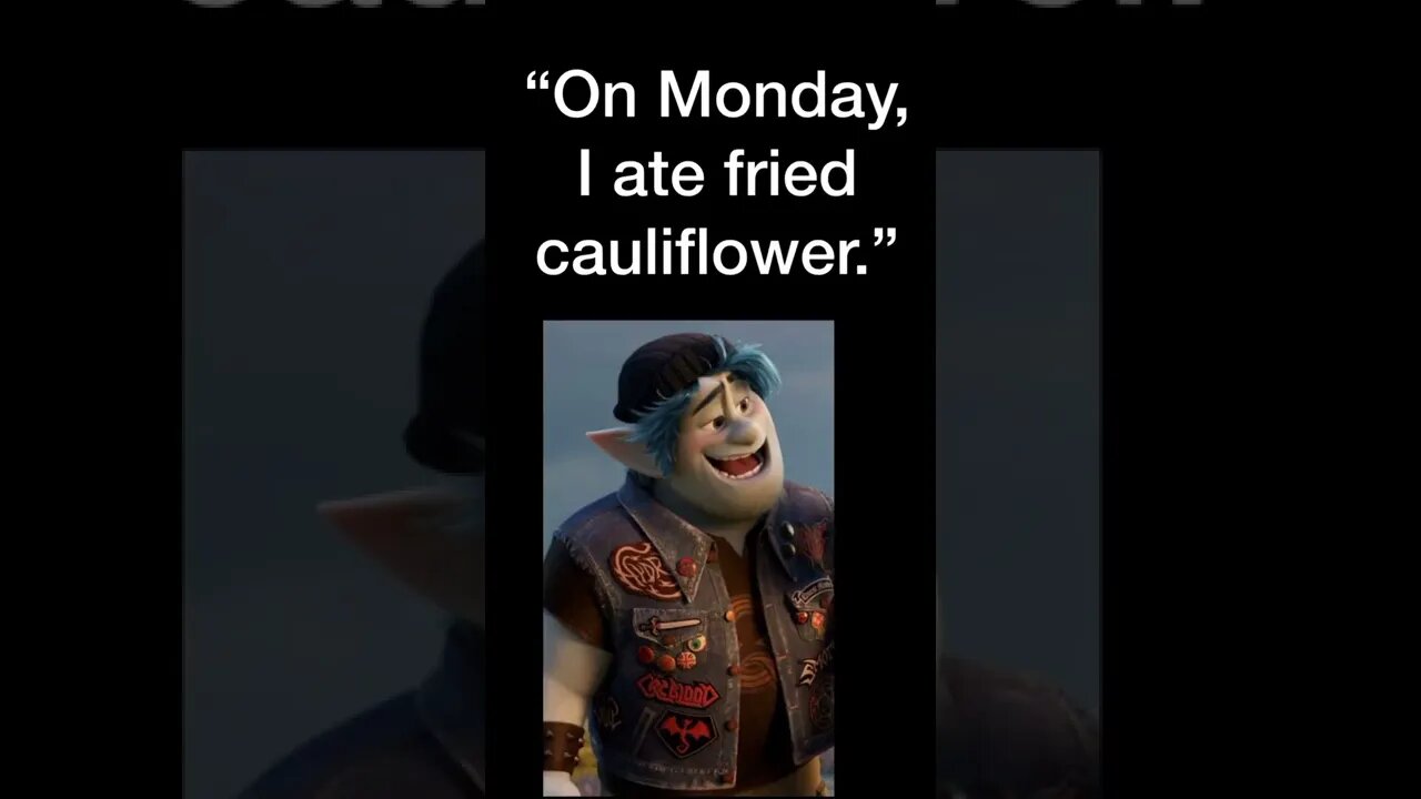 Vegetable of the Day An Onward Short #Shorts 🍠