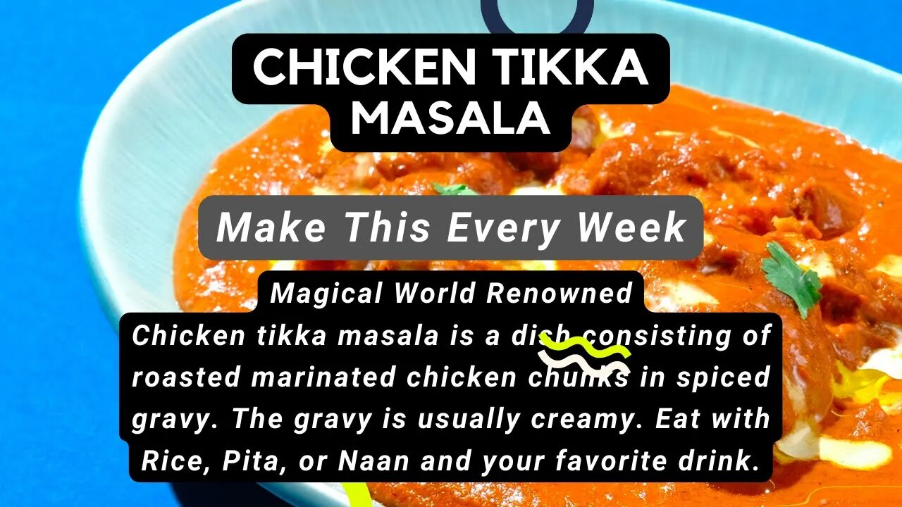 This Chicken Tikka Masala Recipe is SO GOOD, you'll never go back to usual!