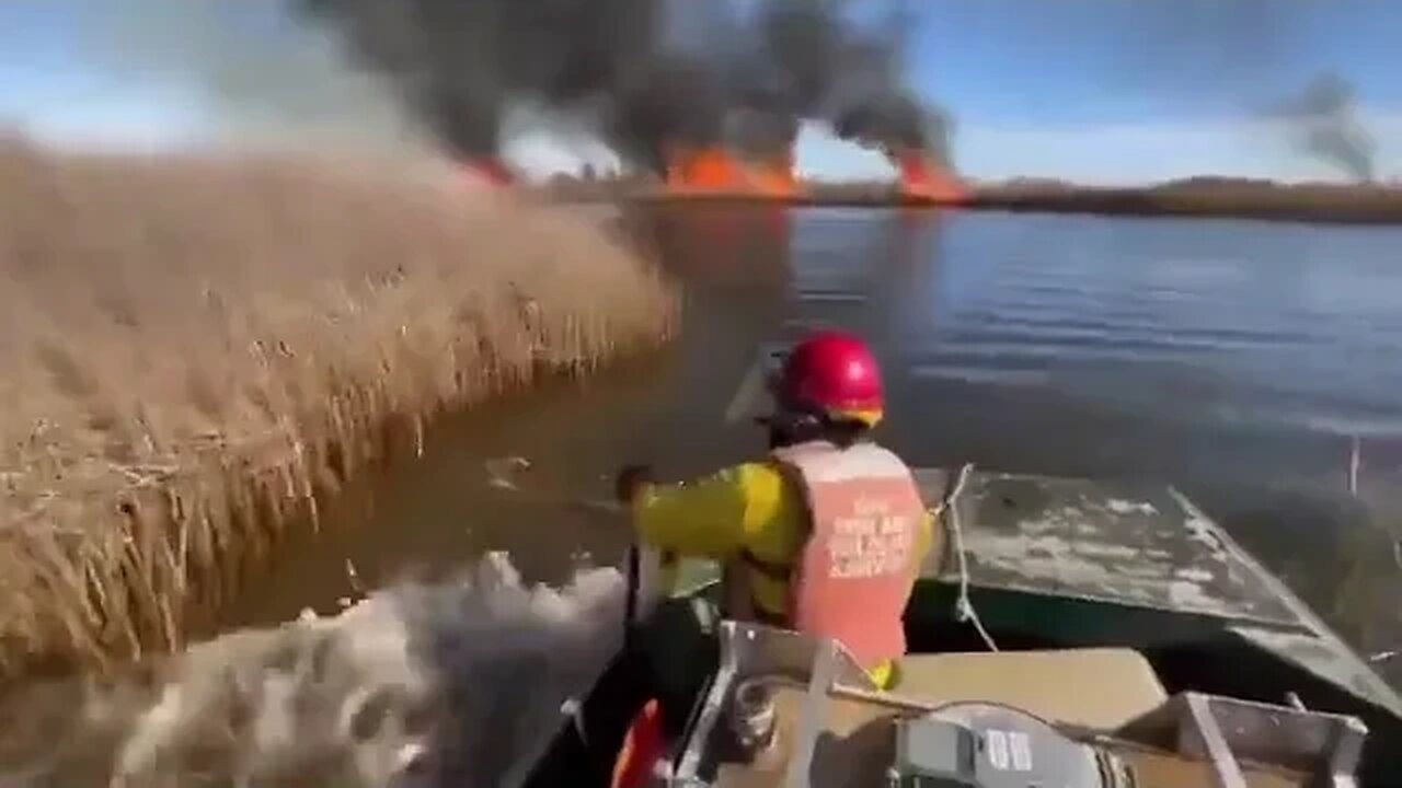 Watch climate change as globalists arson our planet...
