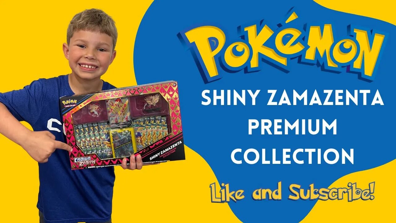 EPIC Unboxing: Watch PokeMONSTER Open Zamazenta Premium Collection!