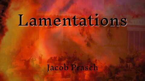 Throwback Tuesday - Lamentations