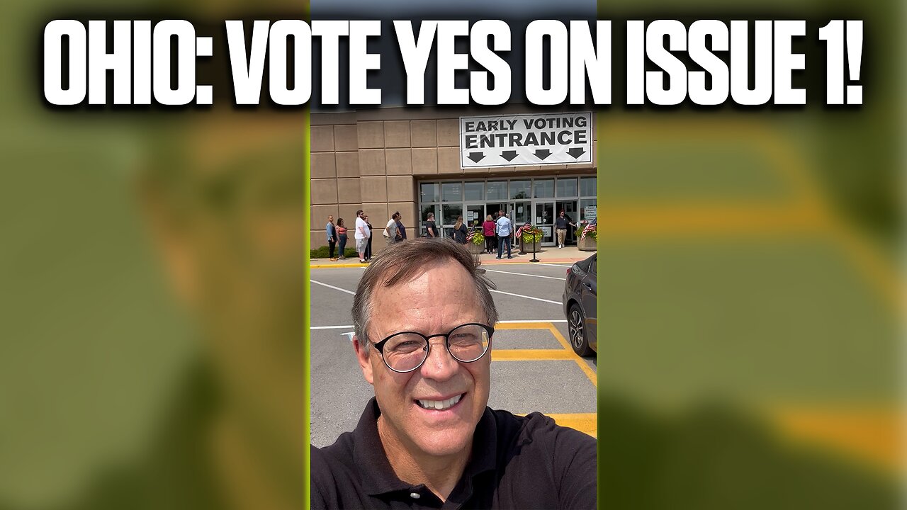 Vote YES on Issue 1 Ohio!