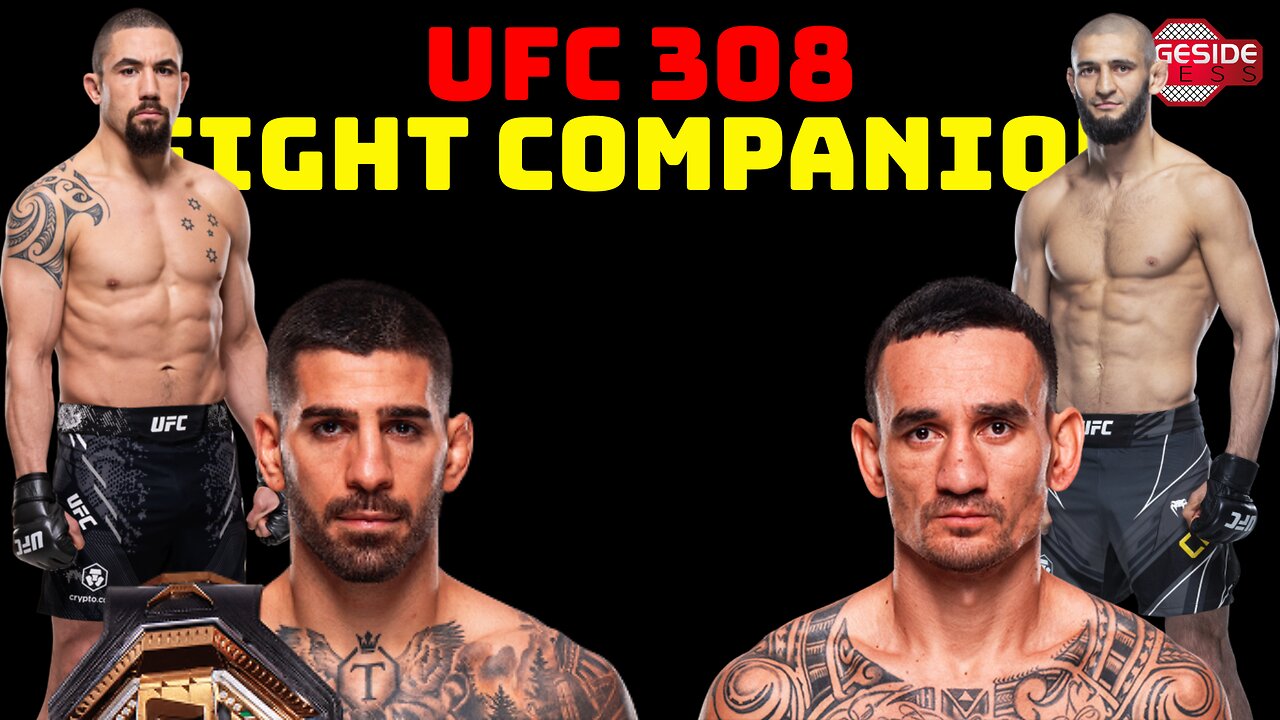 UFC 308 Main Card Fight Companion presented by CagesidePress.com