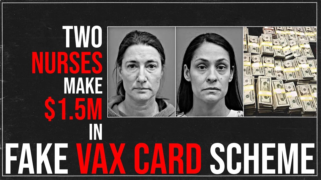 Nurses Sell $1.5M In Fake Vax Cards