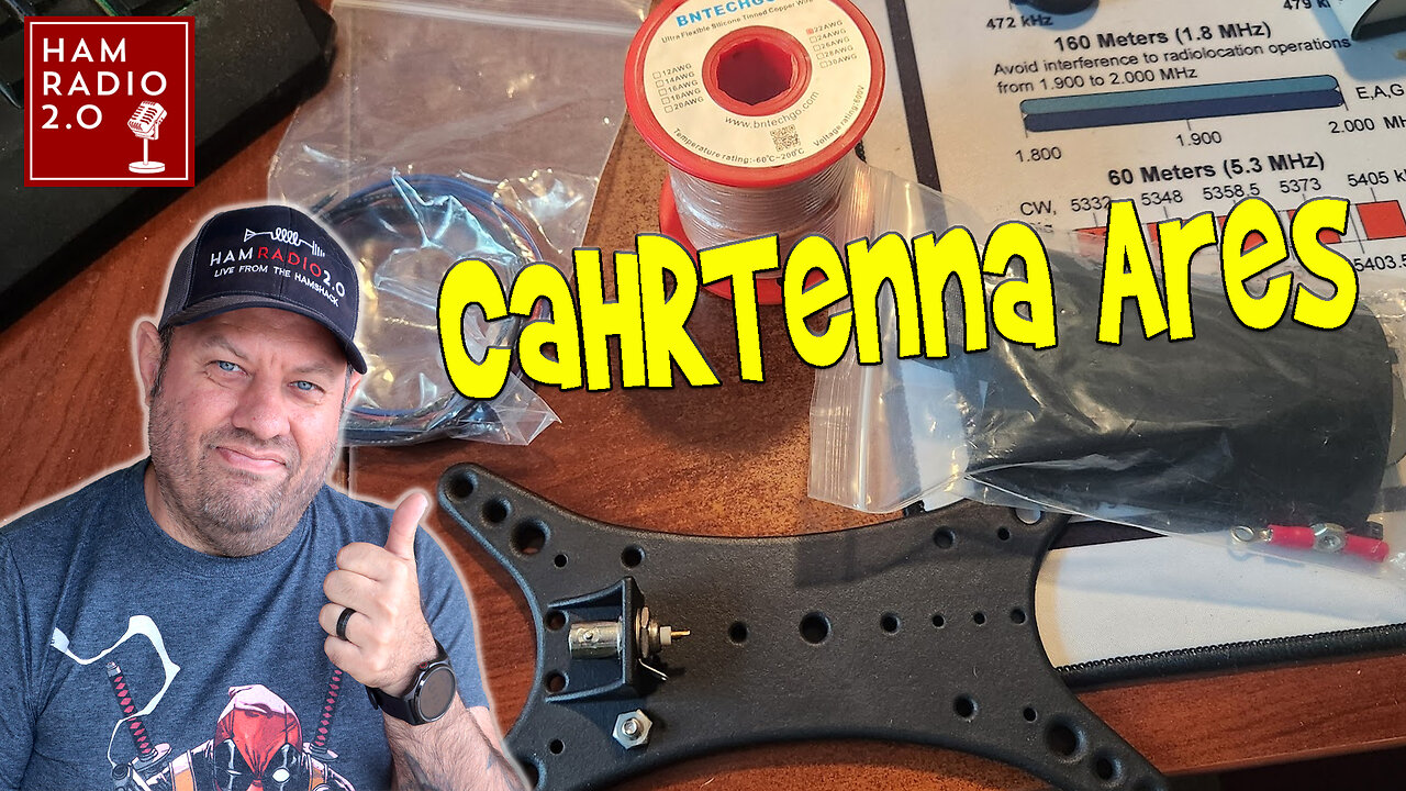 Building the CaHRTenna Ares (Random Wire End Fed)