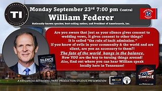 "🔊 Silence Equals Consent: William Federer Unveils the Alarming Truths! 📚🗣️ | Tennessee Informer"