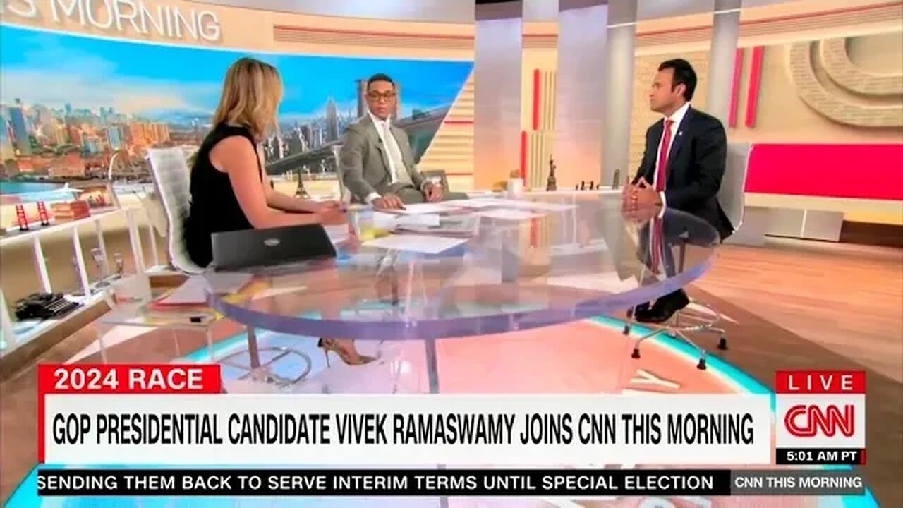 Don Lemon Doesn't Know How to Respond: Vivek Ramaswamy Joins CNN's This Morning