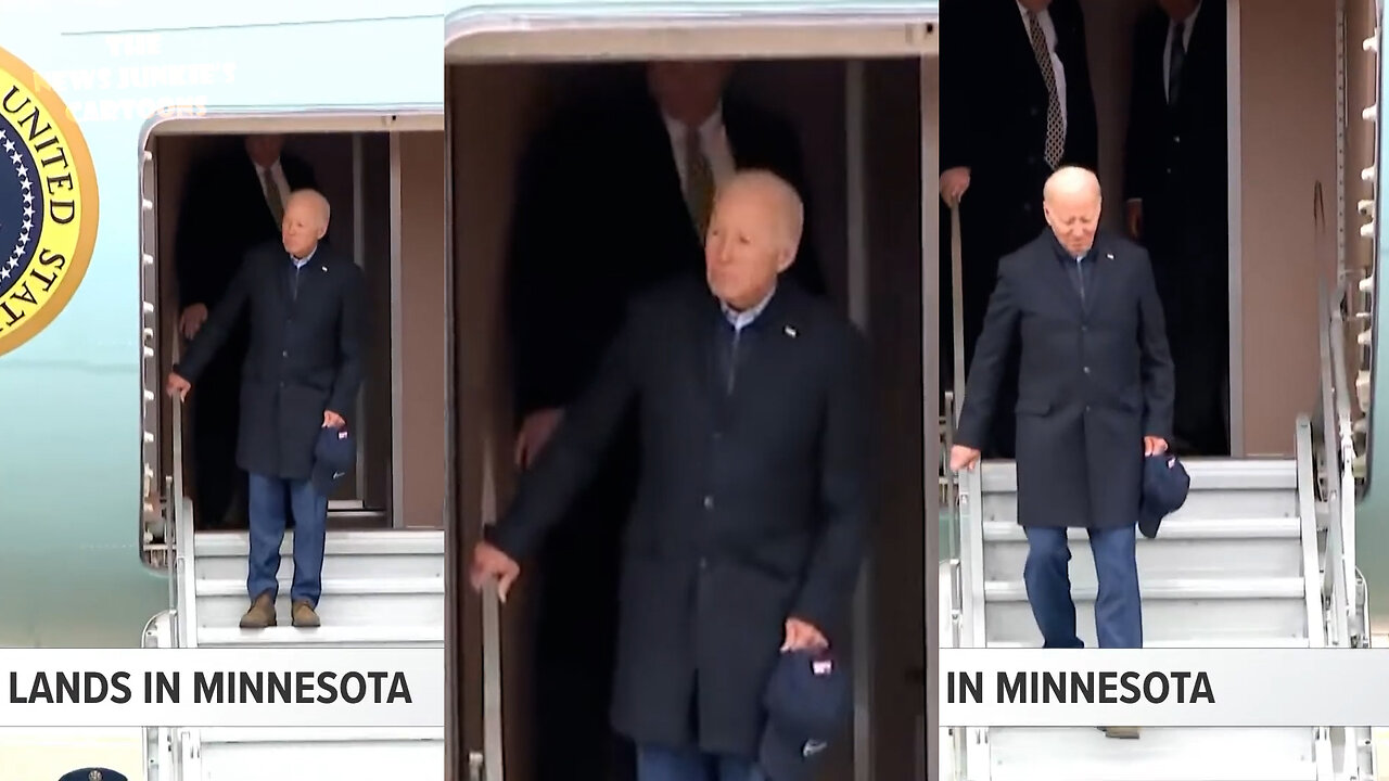 Biden lands in Minnesota: Confused? Scared?