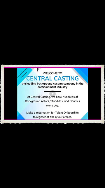 Trump Breaks The 4th 5th Wall~ CENTRAL CASTING !!!!!