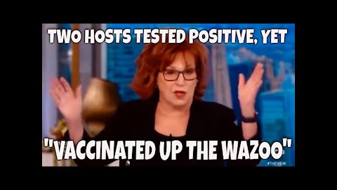 COVID DRAMA on THE VIEW B4 Kamala Shows up! 2 Hosts test Positive though Vaxxed “up the WAZOO”
