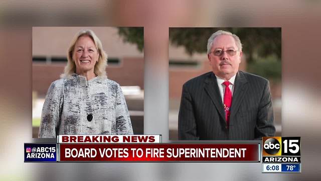 Scottsdale Unified School District votes to fire Superintendent