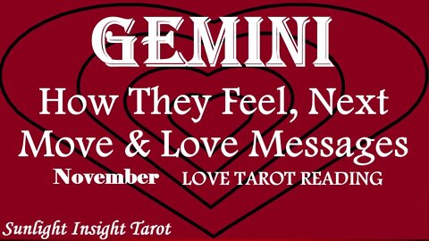 GEMINI | HOW THEY FEEL! | They've Fallen For You!😍Hoping You'll Accept Their Offer!💌November 2022